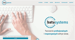 Desktop Screenshot of batusystems.pl