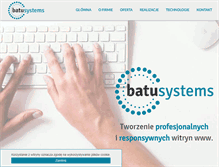 Tablet Screenshot of batusystems.pl